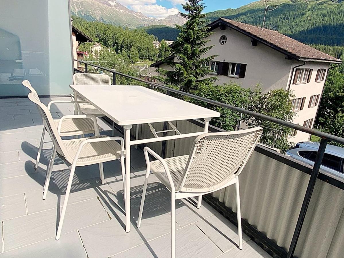 70M2 Mit Seeblick, Balkon, Serlas, Parkplatz - S11,1 St. Moritz Kültér fotó